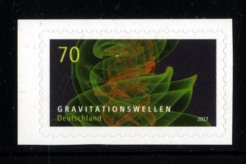 Bund, Michel Nr. 3356 postfrisch - Gravitationswellen - selbstklebend