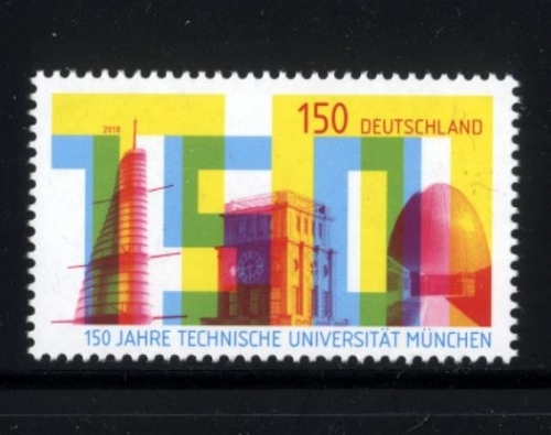 Bund, Michel Nr. 3374 postfrisch - 150 Jahre Technische Universität, München