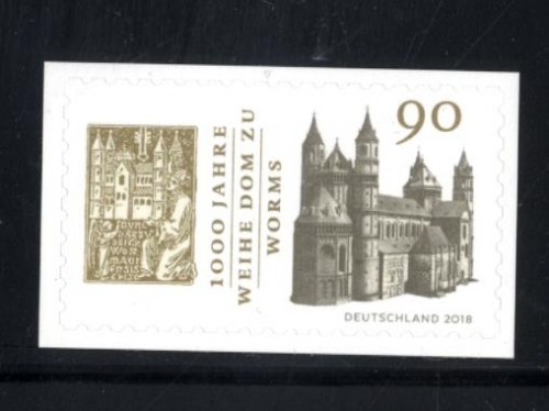 Bund, Michel Nr. 3398 postfrisch - Doms zu Worms - selbstklebend