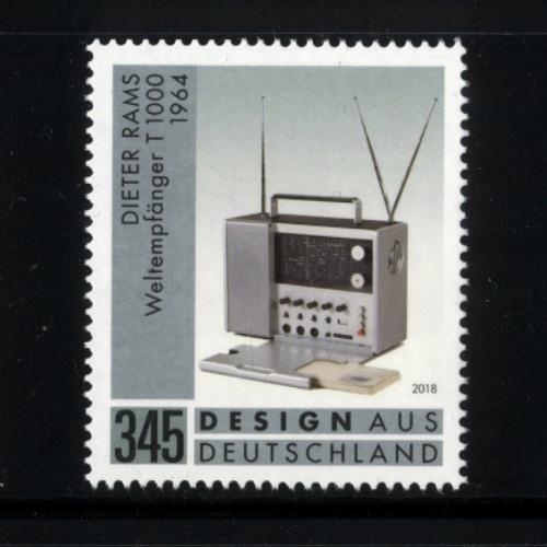 Bund, Michel Nr. 3400 postfrisch - Design Weltempfänger Dieter Rams