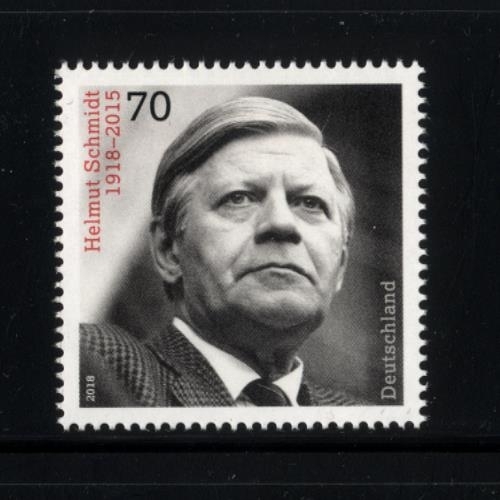 Bund, Michel Nr. 3429 postfrisch - 100. Geburtstag von Helmut Schmidt