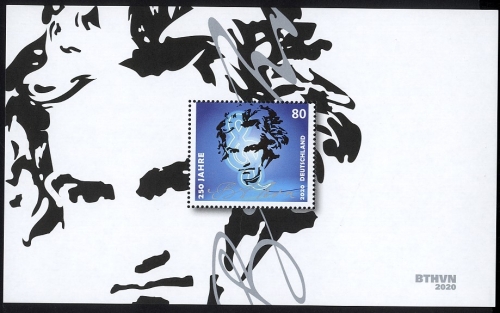 Bund, Block 85 postfrisch - Ludwig van Beethoven
