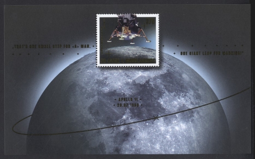 Bund, Block 84 postfrisch - 50 Jahre Mondlandung - Apollo 11