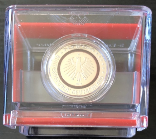5 Euro 2017 - Buchstabe A - Tropische Zone PP Spiegelglanz