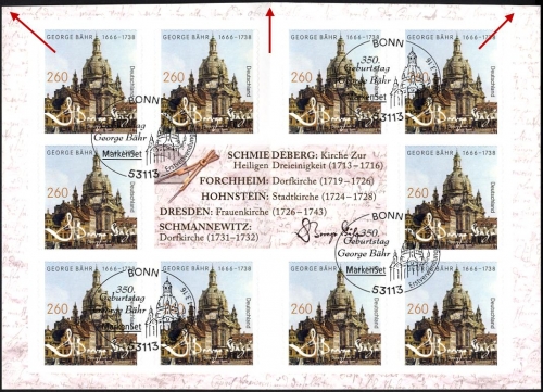 Bund, MH 104 gestempelt, 3224, ESST Bonn - Georg Bähr