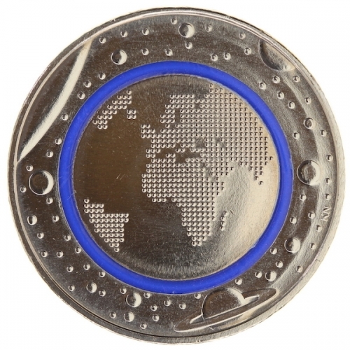 5 EURO 2016 D - Blauer Planet Erde - bankfrisch aus Rolle