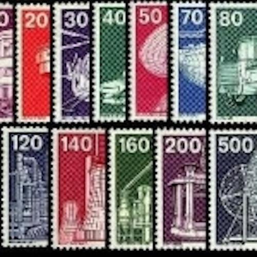 Bund, Michel Nr. 846-859 postfrisch - Industrie & Technik (I)
