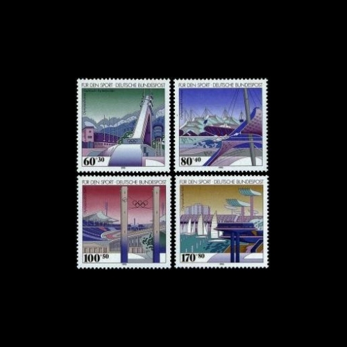 Bund, Michel Nr. 1650-1653 postfrisch - Sporthilfe 1993