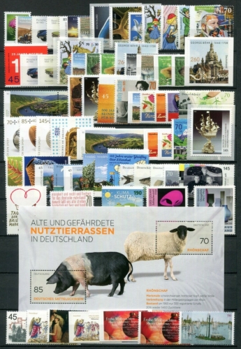 BUND BRD Deutschland Briefmarken Jahrgang 2016 postfrisch komplett