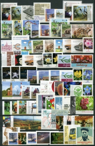 BUND BRD Deutschland Briefmarken Jahrgang 2017 postfrisch komplett