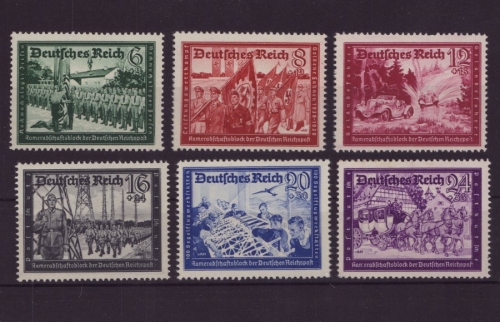Deutsches Reich, Mi Nr. 773-778 postfrisch - Kameradschaftsblock II