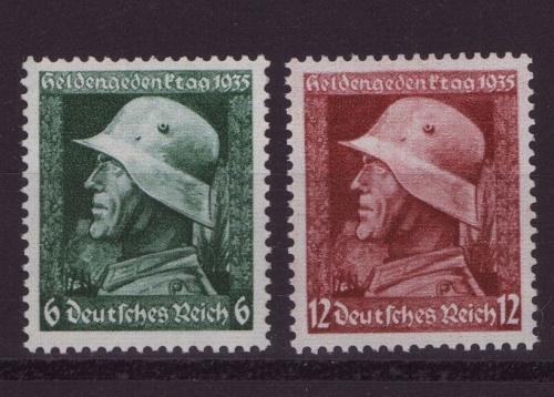 Deutsches Reich, MiNr. 569-570 postfrisch - Heldengedenktag 1935
