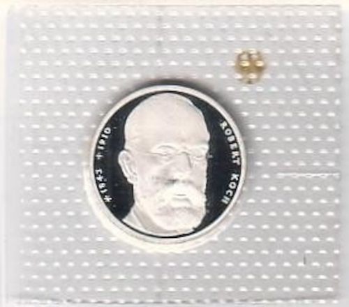 10 DM - Robert Koch - 1993 PP - Polierte Platte in original Folie