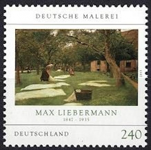 Bund, Michel Nr. 2974 postfrisch - Deutsche Malerei Liebermann