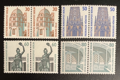 Berlin, Michel Nr. 793-796 waagerechtes Paar postfrisch