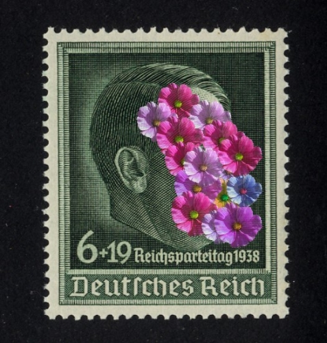 Deutsches Reich, Michel Nr. 672 x postfrisch - Reichsparteitag 1938- Adolf Hitler