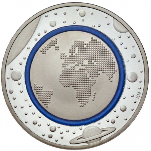 5 EURO 2016 G - Blauer Planet Erde - bankfrisch aus Rolle