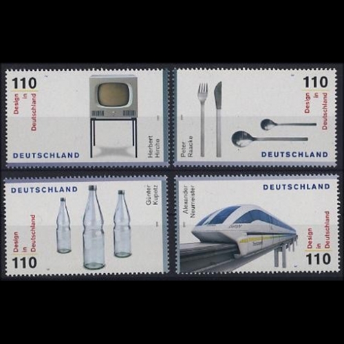 Bund, Michel Nr. 2068-2071 postfrisch - Einzelmarken aus Block 50