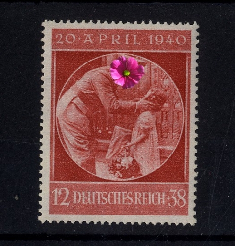 Deutsches Reich, Michel Nr. 744 postfrisch - Adolf Hitler Geburtstag 1940