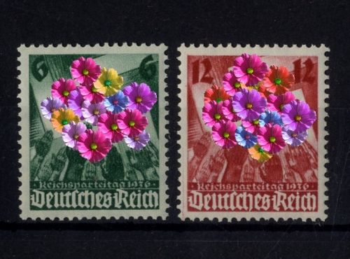 Deutsches Reich, Michel Nr. 632-633 postfrisch - Reichsparteitag, Nürnberg 1936