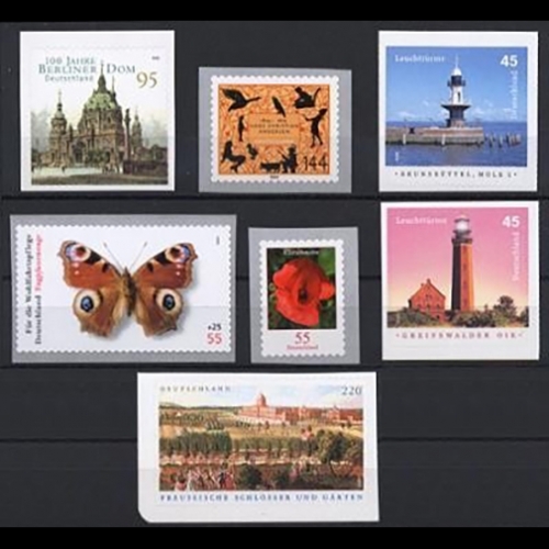 BRD / BUND 2005 selbstklebende Briefmarken postfrisch komplett