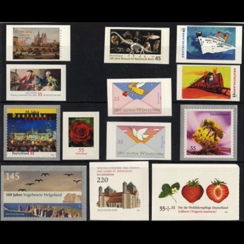 BRD / BUND 2010 selbstklebende Briefmarken postfrisch komplett