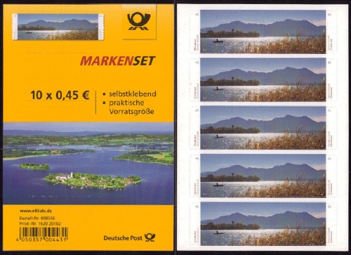 Bund, Folienblatt 49 postfrisch, MiNr. 3167-3168 - Chiemsee