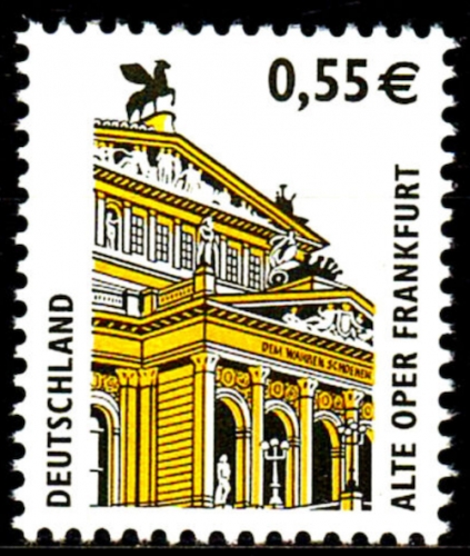 Bund, Michel Nr. 2300 postfrisch - Freimarke: Alte Oper Frankfurt