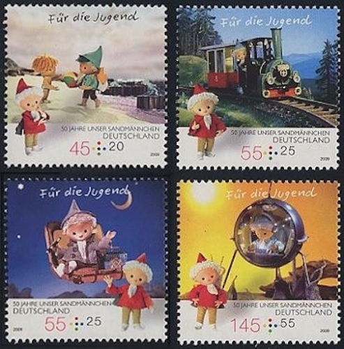 Bund, Michel Nr. 2748-2751 postfrisch - 50 Jahre Unser Sandmännchen