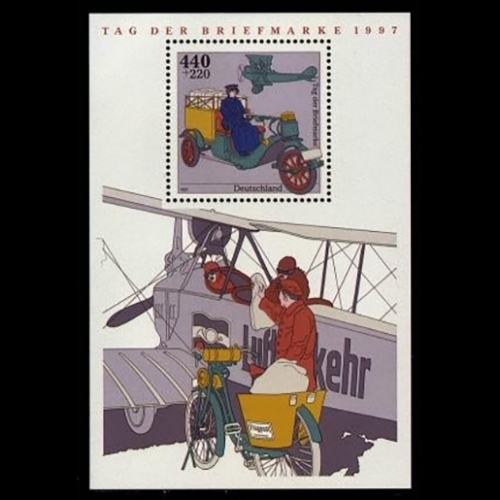 Bund, Block 41 postfrisch - Tag der Briefmarke 1997