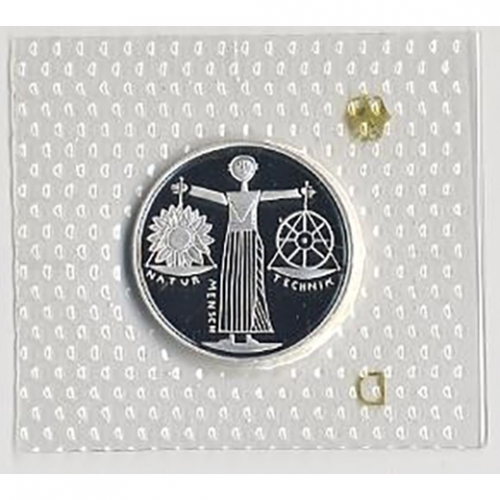 10 DM - Weltausstellung EXPO Hannover - 2000 PP - Prägestätte D