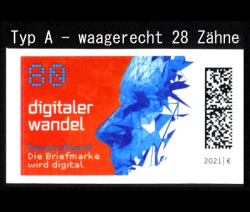 Bund, MiNr. 3592 A - Digitaler Wandel selbstklebend