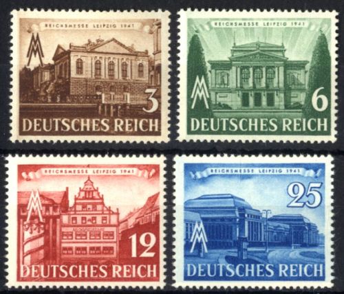 Deutsches Reich, Michel Nr. 764-767 postfrisch - Leipziger Messe 1941