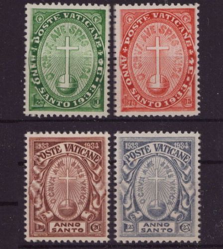 Vatikan Michel Nr. 17-20 tadellos postfrisch - Anno Santo