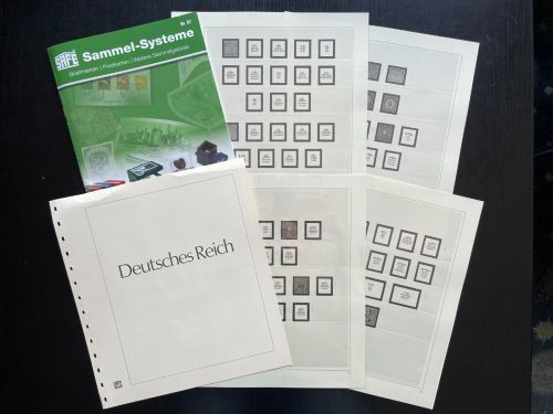 SAFE dual Vordrucke Deutsches Reich + Besetzte Gebiete 1872-1945 gebraucht