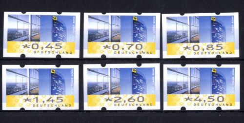 Bund ATM 7 TS6 - Automatenmarken Post Tower 2016 postfrisch