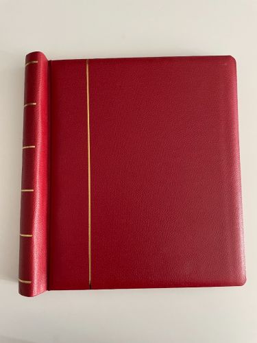 ABRIA Klemmbinder Leder Rot ==> Aussuchen!