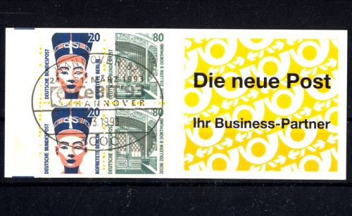 Bund, Markenheftchen MH 28b gestempelt SST - CEBIT 1993