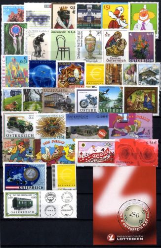 Österreich Jahrgang postfrisch komplett => Aussuchen 2001-2018, 2017, 2016, 2015, 2014...