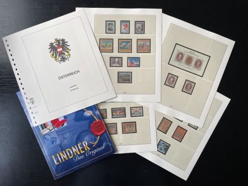 LINDNER Vordruck Österreich Austria T209 gebraucht 1945-2019