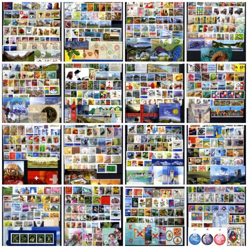 Schweiz Jahrgang postfrisch komplett => Aussuchen 2000-2018, 2017, 2016, 2015,..
