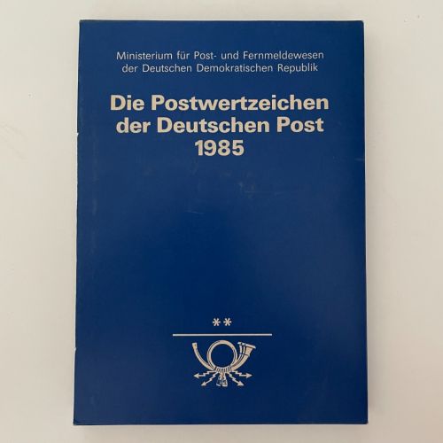 DDR Jahrbuch Die Postwertzeichen der ehemaligen DDR 1984-1990 => Aussuchen