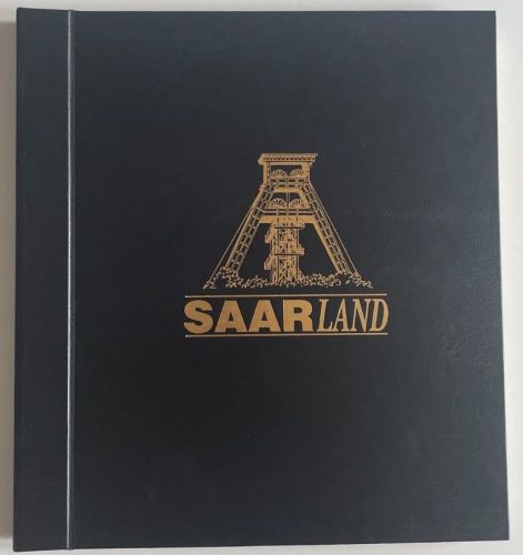 Sieger Vordruckalbum Saarland 1947-1959 mit Klarsichttaschen