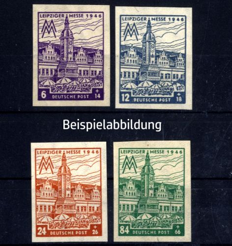 SBZ, Michel Nr. 162-165 BY postfrisch - Leipziger Messe 1948