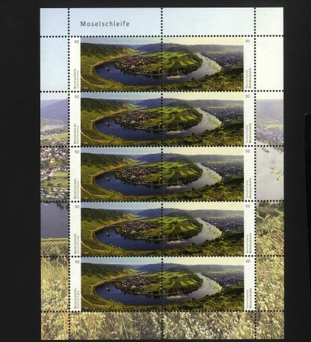 BRD / Bund Michel Nr. 3225-3226 Bogen postfrisch - Panorama Moselschleife