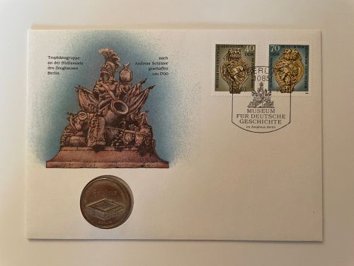 DDR Numisbrief 5 Mark | Zeughaus Berlin | Worbes 94