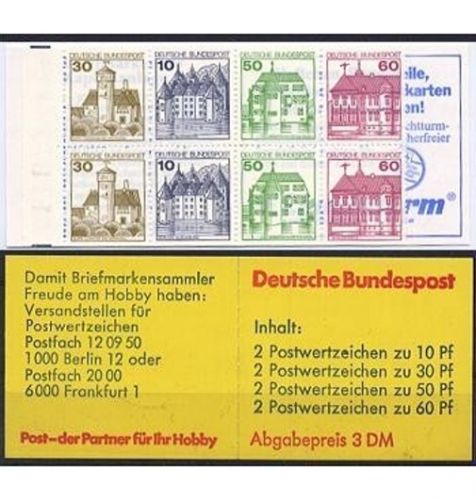 Bund, Markenheftchen MH 23 c postfrisch