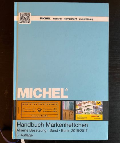Michel Handbuch-Katalog Markenheftchen All. Besetzung, Bund, Berlin 2016/2017