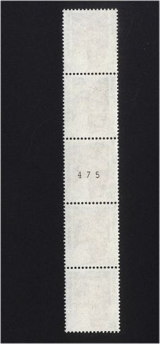 Bund Nr. 1469 R I postfrisch Rollenmarke - 5er-Streifen ungerade Nummer 475