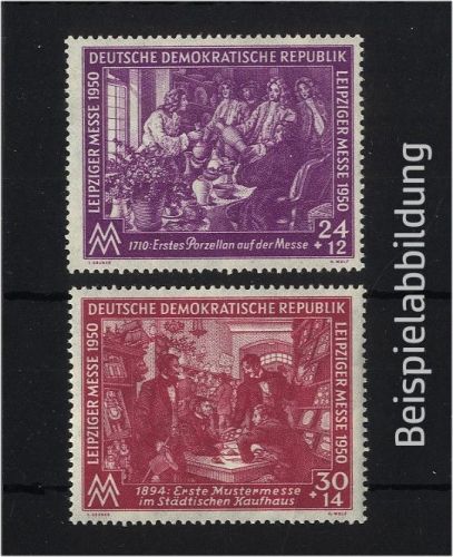 DDR, Michel-Nr. 248-249 postfrisch - Leipziger Messe 1950